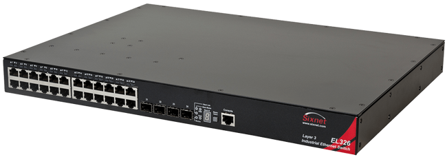 Red Lion Layer 3 Industrial Ethernet Switch, EL326